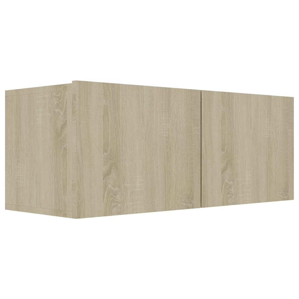 vidaXL 5 Piece TV Cabinet Set Sonoma Oak Engineered Wood