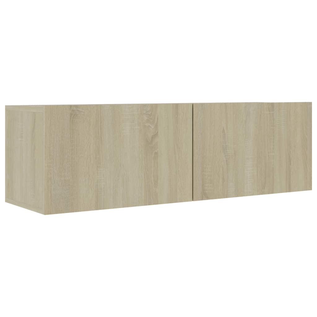 vidaXL 5 Piece TV Cabinet Set Sonoma Oak Engineered Wood