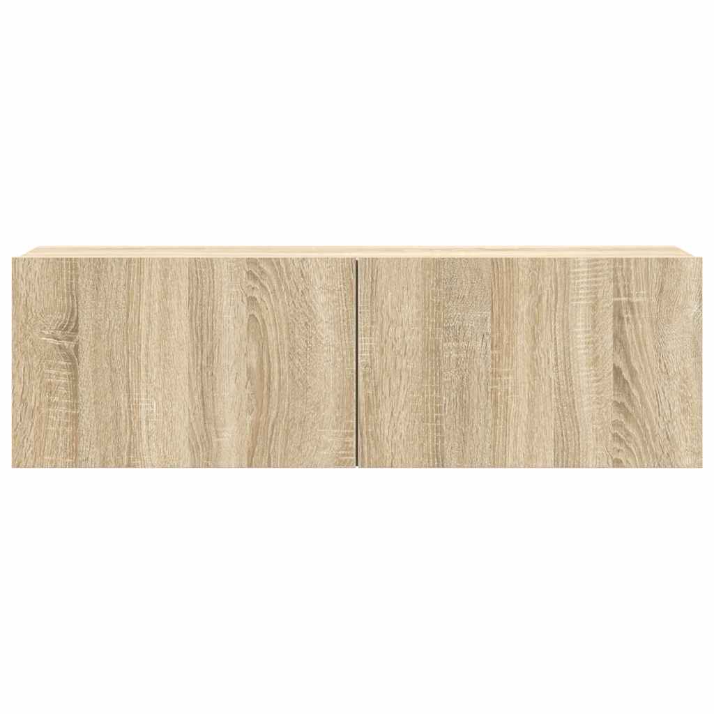 vidaXL 6 Piece TV Cabinet Set Sonoma Oak Engineered Wood
