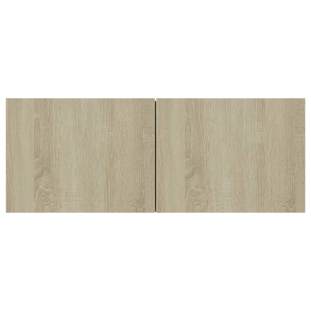 3079016 vidaXL 3 Piece TV Cabinet Set Sonoma Oak Engineered Wood (801475x3)