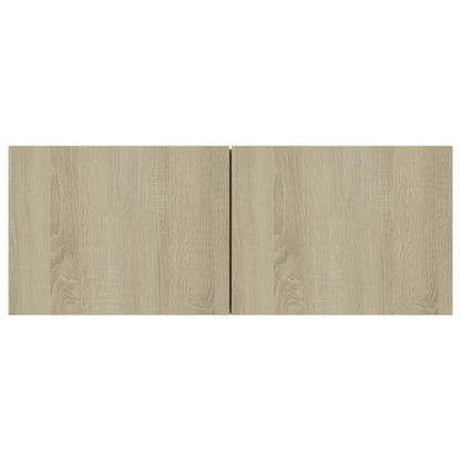3079016 vidaXL 3 Piece TV Cabinet Set Sonoma Oak Engineered Wood (801475x3)