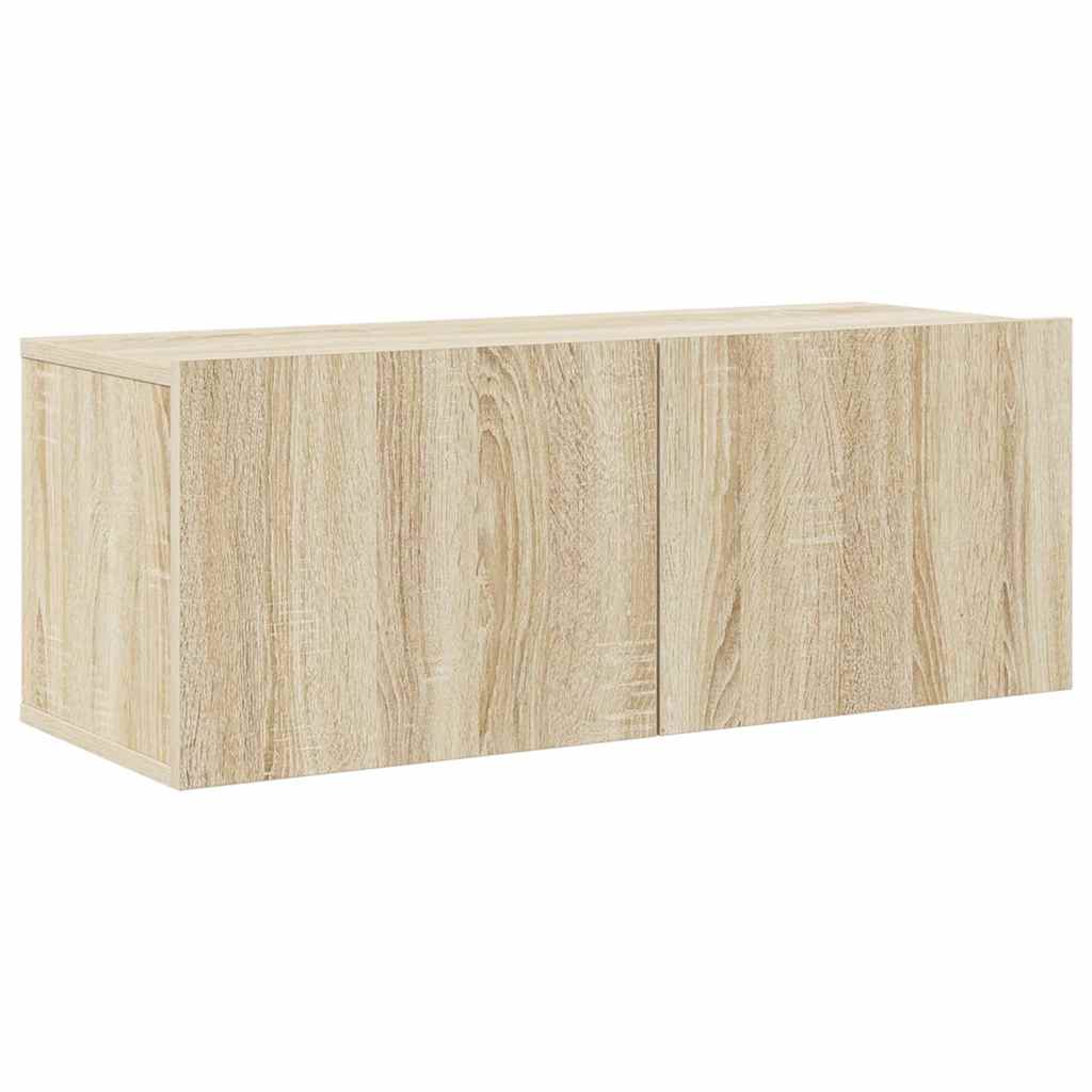 vidaXL TV Cabinet Set | 8 Piece Set | Sonoma Oak | Engineered Wood