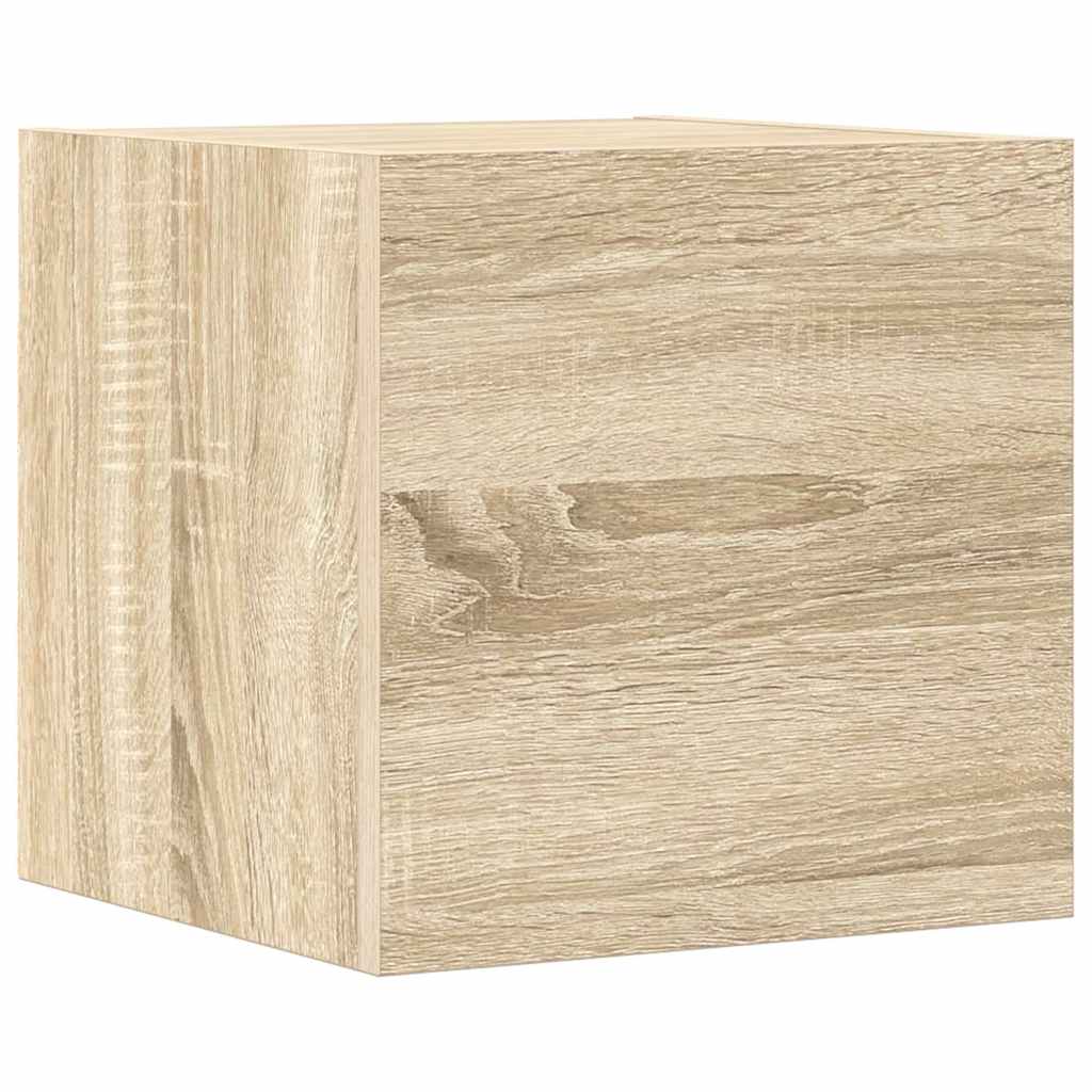 vidaXL TV Cabinet Set | 8 Piece Set | Sonoma Oak | Engineered Wood