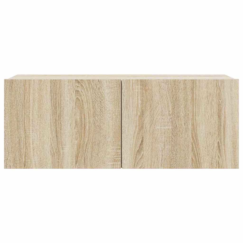 vidaXL TV Cabinet Set | 8 Piece Set | Sonoma Oak | Engineered Wood
