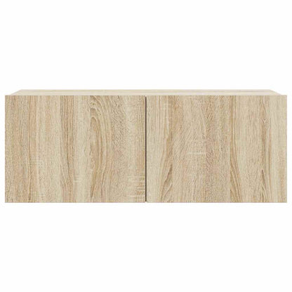 vidaXL TV Cabinet Set | 8 Piece Set | Sonoma Oak | Engineered Wood