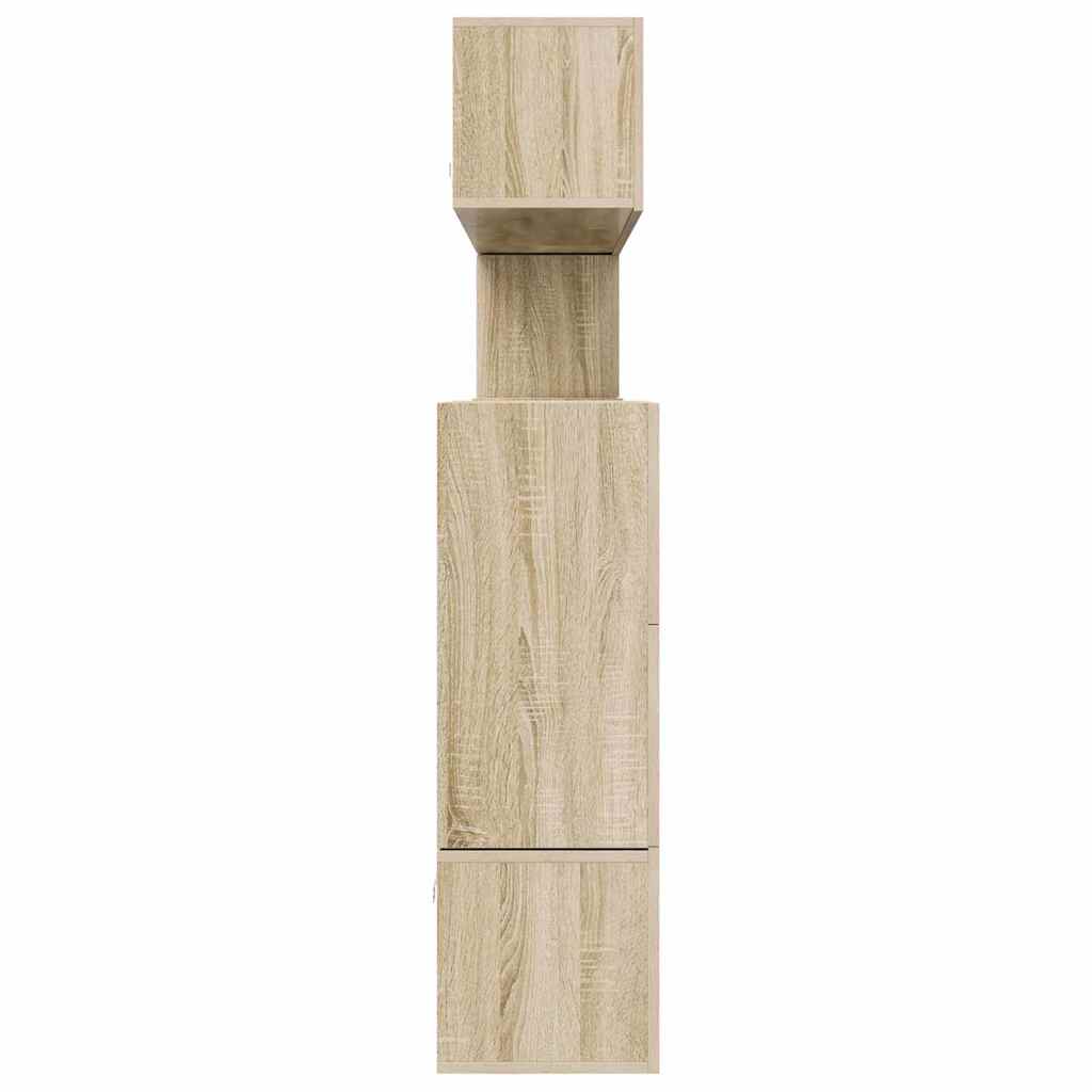 vidaXL 10 Piece TV Cabinet Set Sonoma Oak Engineered Wood