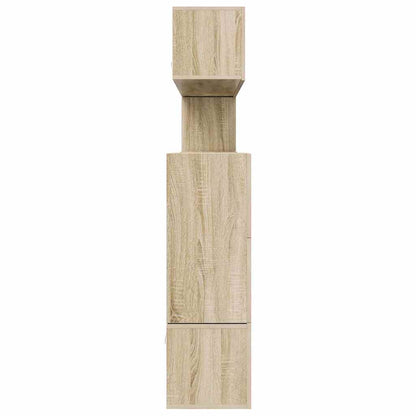 vidaXL 10 Piece TV Cabinet Set Sonoma Oak Engineered Wood
