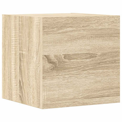vidaXL 8 Piece TV Cabinet Set Sonoma Oak Engineered Wood