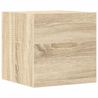 vidaXL 8 Piece TV Cabinet Set Sonoma Oak Engineered Wood