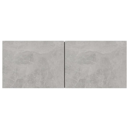 vidaXL 8 Piece TV Cabinet Set Concrete Grey Engineered Wood
