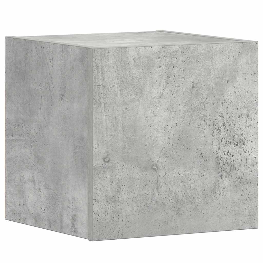 vidaXL 5 Piece TV Cabinet Set Concrete Grey Engineered Wood
