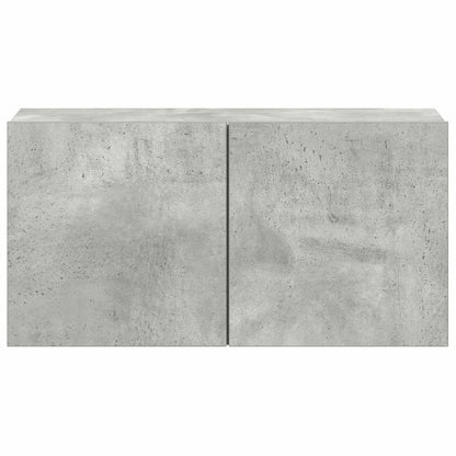vidaXL 5 Piece TV Cabinet Set Concrete Grey Engineered Wood