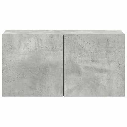 vidaXL 5 Piece TV Cabinet Set Concrete Grey Engineered Wood