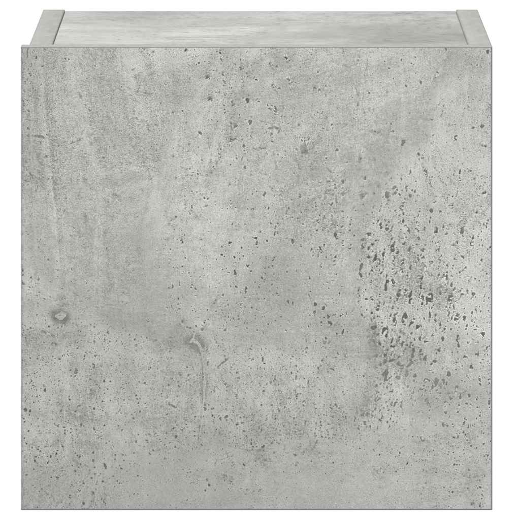 vidaXL 5 Piece TV Cabinet Set Concrete Grey Engineered Wood