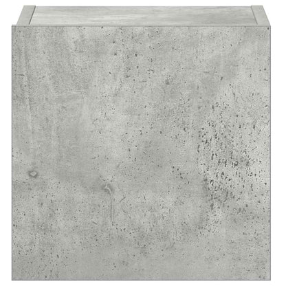 vidaXL 5 Piece TV Cabinet Set Concrete Grey Engineered Wood