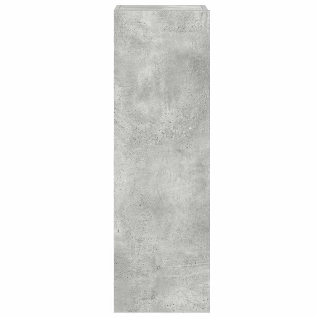 vidaXL 3 Piece TV Cabinet Set Concrete Grey Engineered Wood
