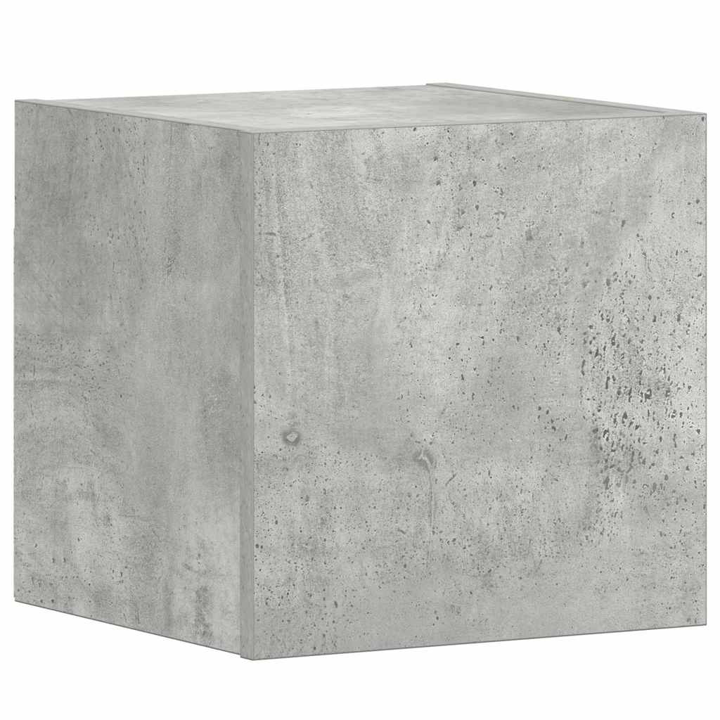 vidaXL 3 Piece TV Cabinet Set Concrete Grey Engineered Wood