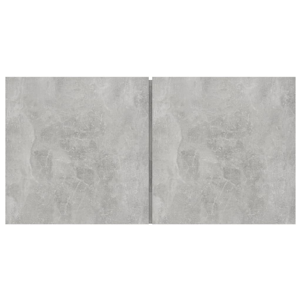 vidaXL 6 Piece TV Cabinet Set Concrete Grey Engineered Wood