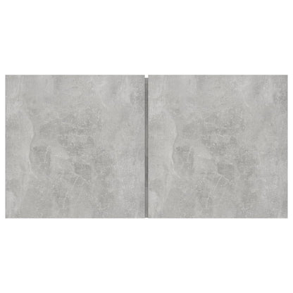 vidaXL 6 Piece TV Cabinet Set Concrete Grey Engineered Wood