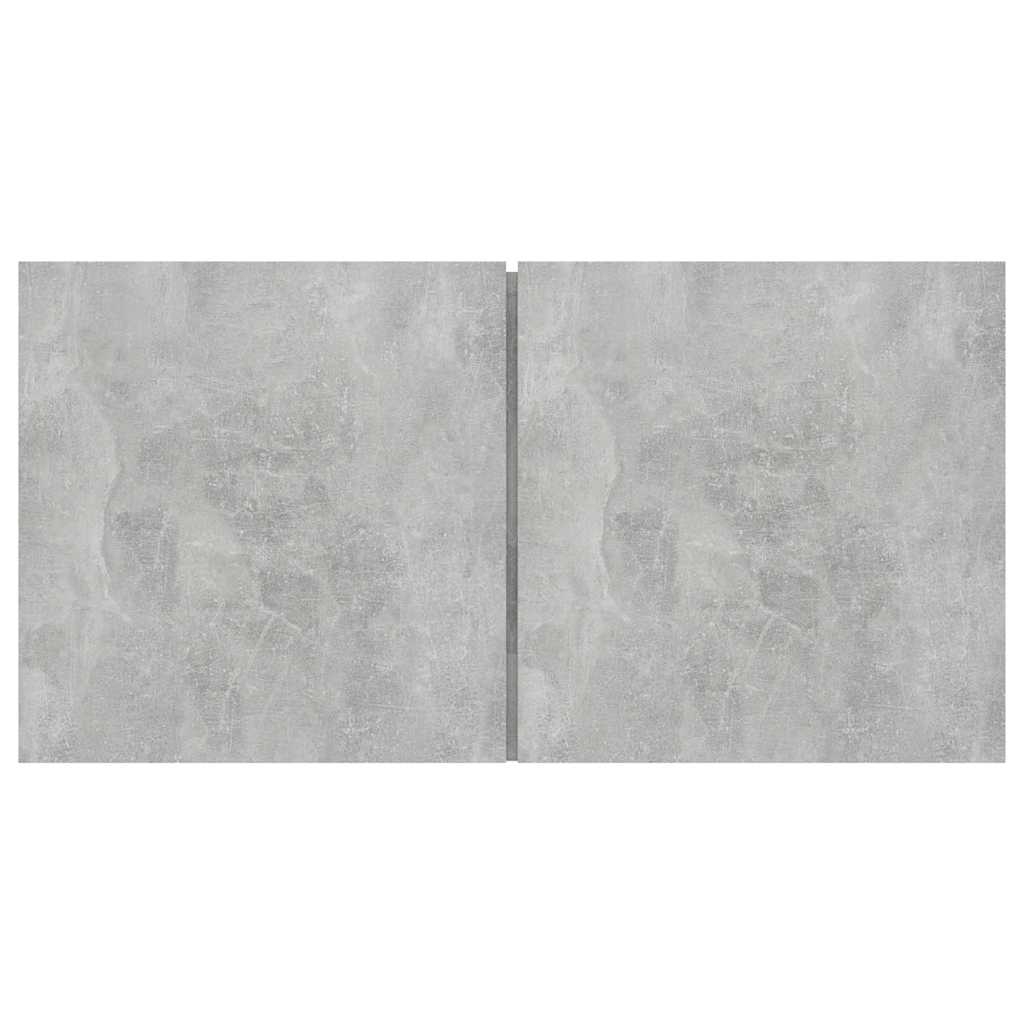 vidaXL 7 Piece TV Cabinet Set Concrete Grey Engineered Wood