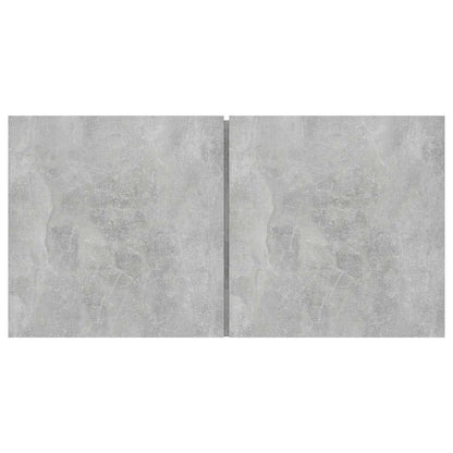 vidaXL 7 Piece TV Cabinet Set Concrete Grey Engineered Wood