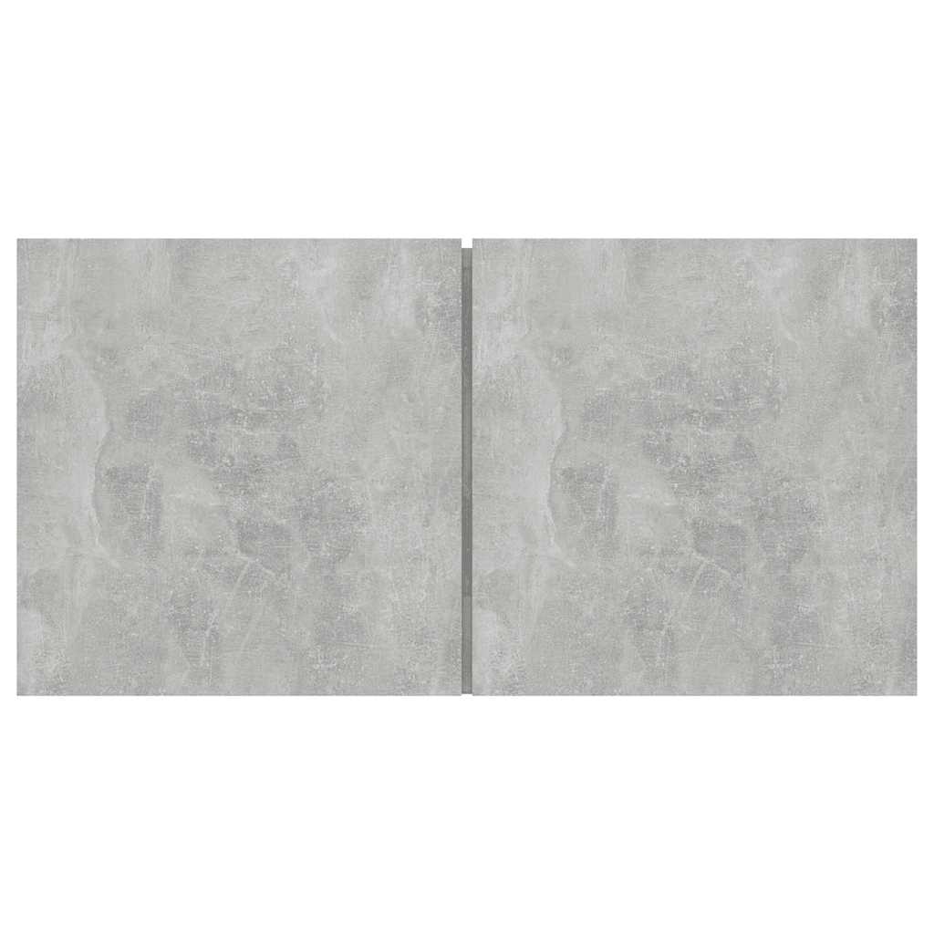 vidaXL 7 Piece TV Cabinet Set Concrete Grey Engineered Wood