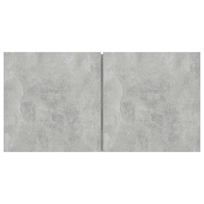 vidaXL 7 Piece TV Cabinet Set Concrete Grey Engineered Wood