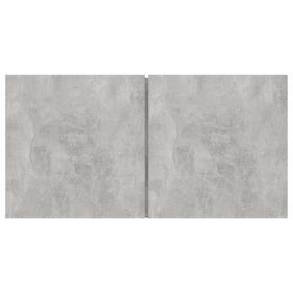 vidaXL 7 Piece TV Cabinet Set Concrete Grey Engineered Wood