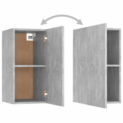 vidaXL 7 Piece TV Cabinet Set Concrete Grey Engineered Wood