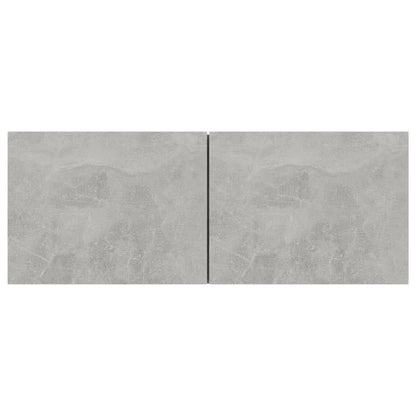 3079121 vidaXL 3 Piece TV Cabinet Set Concrete Grey Engineered Wood (801476x3)