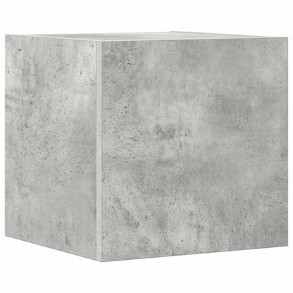 vidaXL 8 Piece TV Cabinet Set Concrete Grey Engineered Wood