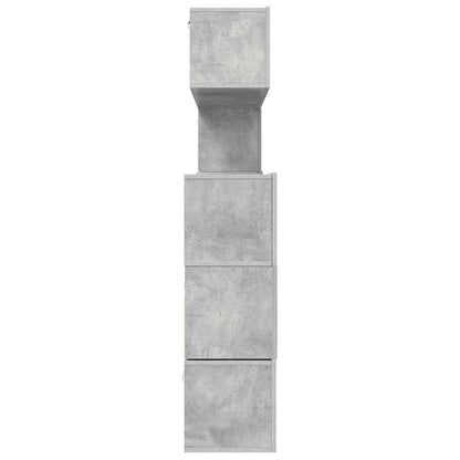 vidaXL 8 Piece TV Cabinet Set Concrete Grey Engineered Wood