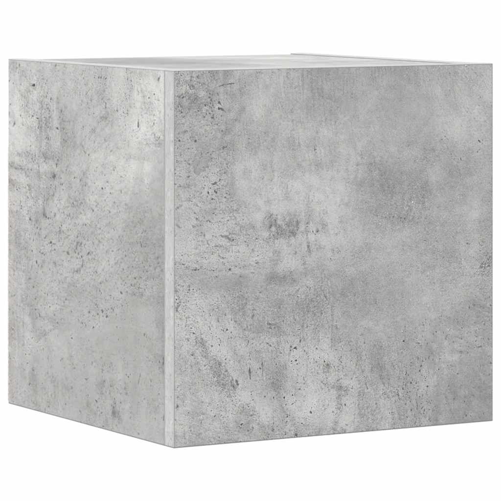 vidaXL 10 Piece TV Cabinet Set Concrete Grey Engineered Wood