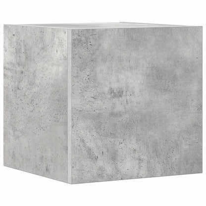 vidaXL 10 Piece TV Cabinet Set Concrete Grey Engineered Wood