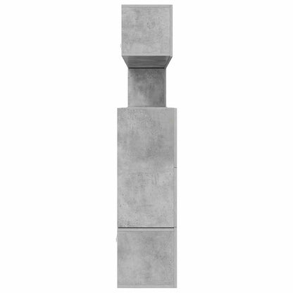 vidaXL 10 Piece TV Cabinet Set Concrete Grey Engineered Wood