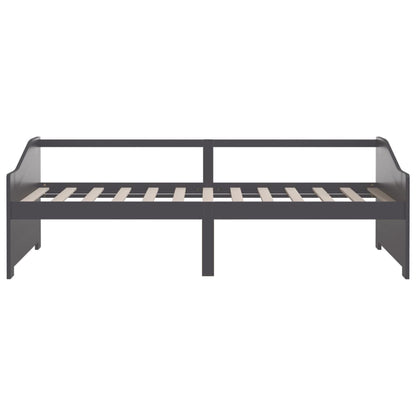 vidaXL 3-Seater Day Bed without Mattress Dark Grey 90x200cm