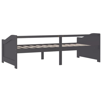 vidaXL 3-Seater Day Bed without Mattress Dark Grey 90x200cm