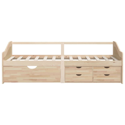 vidaXL 3-Seater Day Bed without Mattress Solid Pinewood 90x200cm