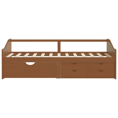 vidaXL Day Bed | Honey Brown | Solid Pine wood