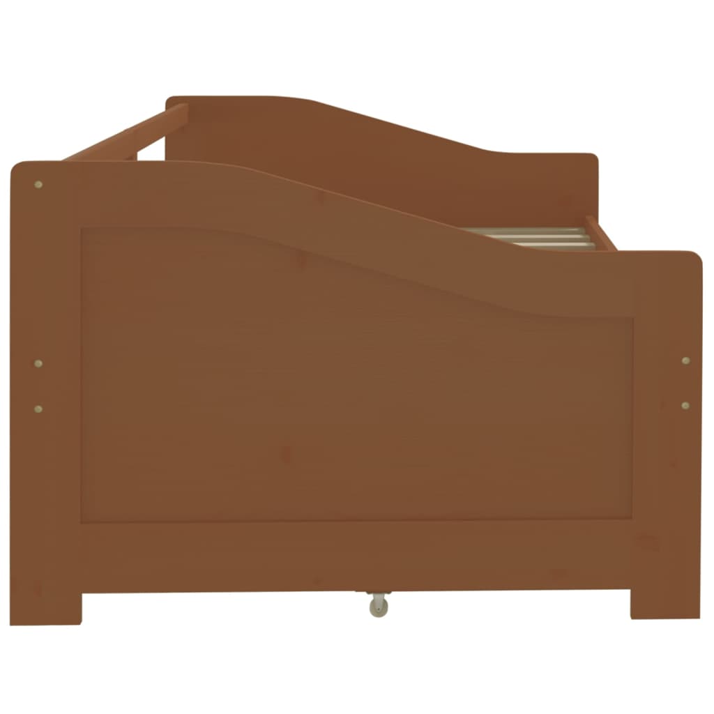 vidaXL Day Bed | Honey Brown | Solid Pine wood
