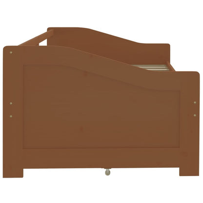 vidaXL Day Bed | Honey Brown | Solid Pine wood