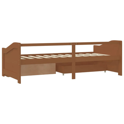 vidaXL Day Bed | Honey Brown | Solid Pine wood