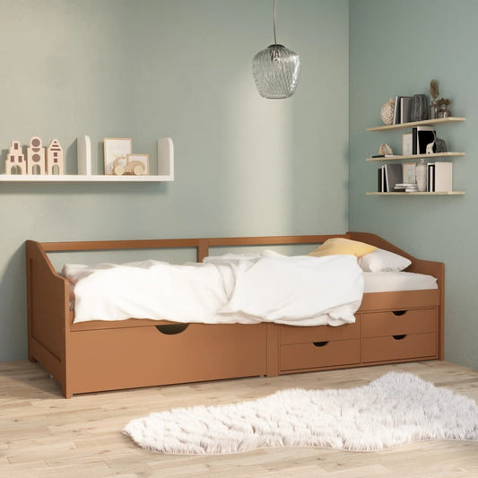 vidaXL Day Bed | Honey Brown | Solid Pine wood