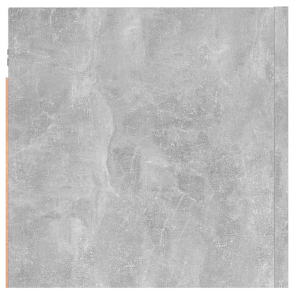 vidaXL Bedside Cabinet Concrete Grey 30.5x30x30 cm Engineered Wood
