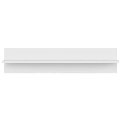 vidaXL Wall Shelf 4 pcs White 80x11.5x18 cm Engineered Wood
