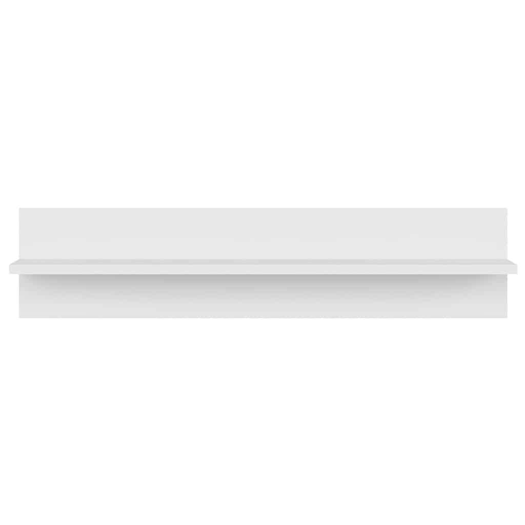 807334 vidaXL Wall Shelves 4 pcs White 80x11,5x18 cm Engineered Wood