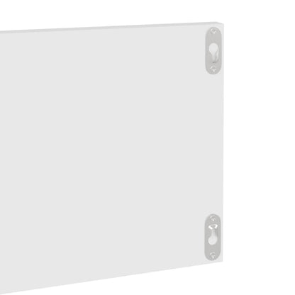 vidaXL Wall Shelf 4 pcs White 80x11.5x18 cm Engineered Wood