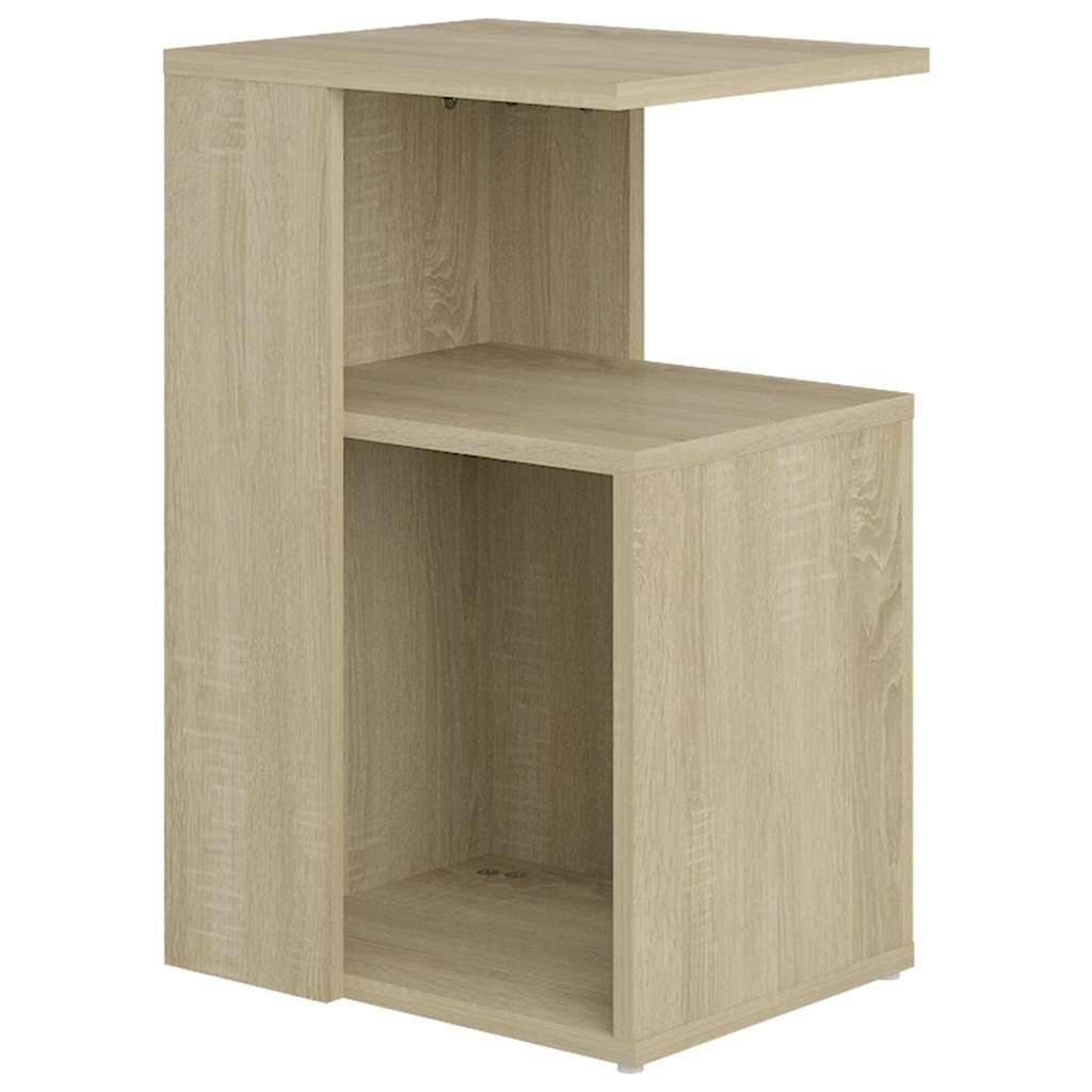 802996 vidaXL Side Table Sonoma Oak 36x30x56 cm Engineered Wood