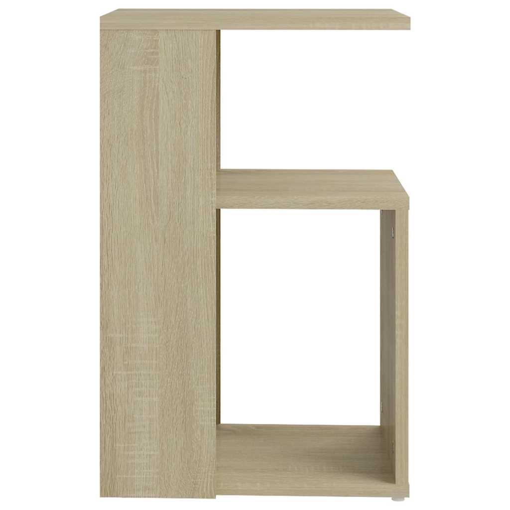 802996 vidaXL Side Table Sonoma Oak 36x30x56 cm Engineered Wood