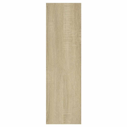vidaXL Wall Shelf Sonoma Oak 75x16x55 cm Engineered Wood